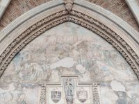 Cristo arrastrando la cruz Catedral Le&oacute;n